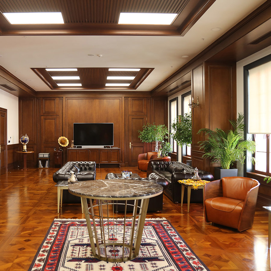 Büyükçekmece Belediyesi Başkanlık Katı Ahşap İşleri